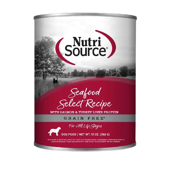Nutrisource Dog Gf Seafood Select Pate Can 13-oz