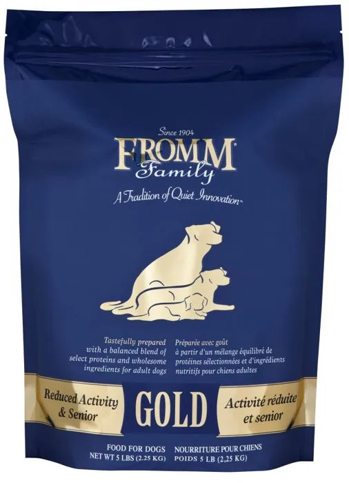 Gold Reduced Activity & Senior Dry Dog Food 5-lb