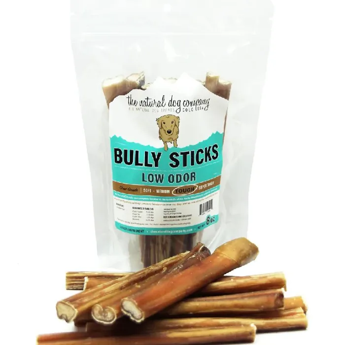 The Natural Dog Company 6in Bully Sticks 8-oz Bag