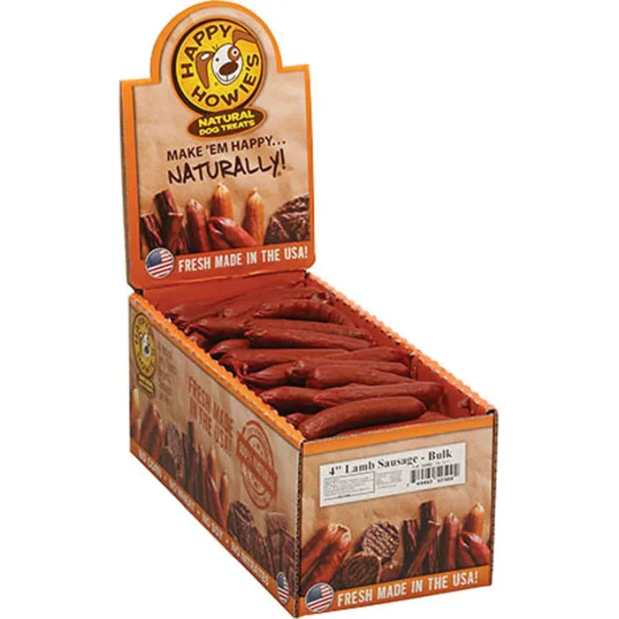 Happy Howie's Lamb Sausage Bulk Lamb 4 Inch