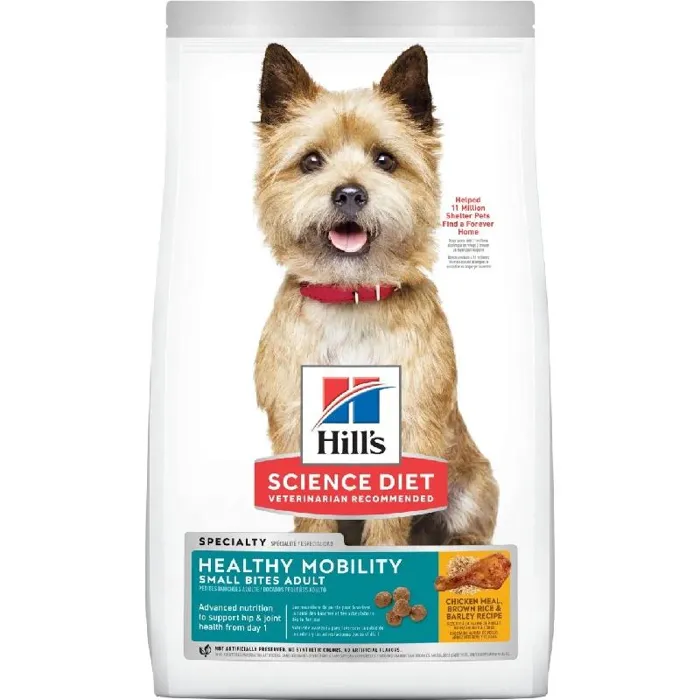 Science Diet Adult Healthy Mobility Small Bites Dog 15.5 Lbs