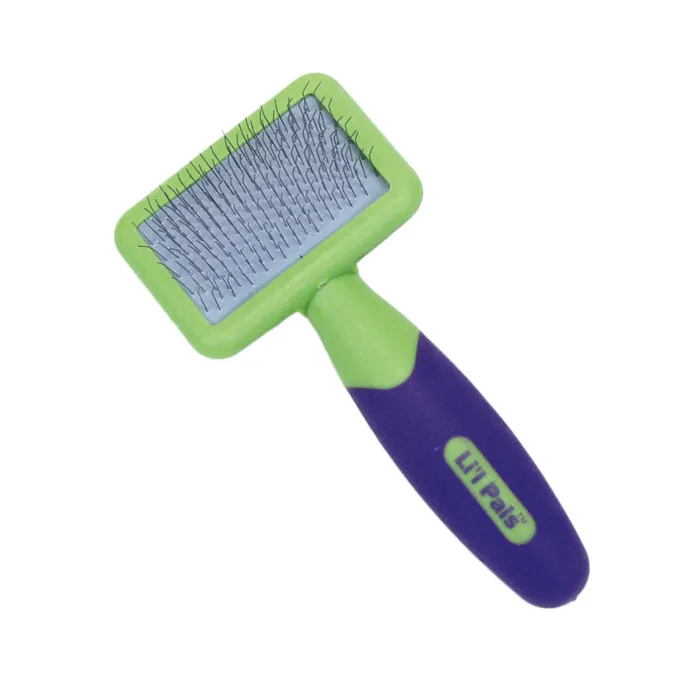 Lil Pals Dog Slicker Brush With Coated Tips