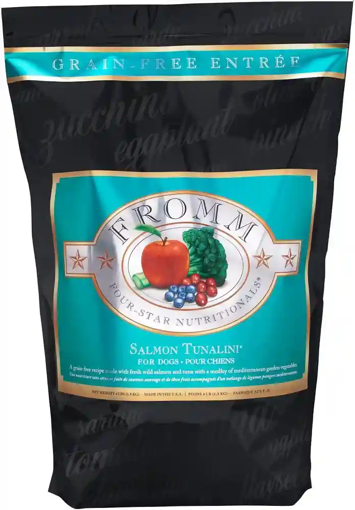 Four Star Grain Free Salmon Tunalini Dry Dog Food 12-lb