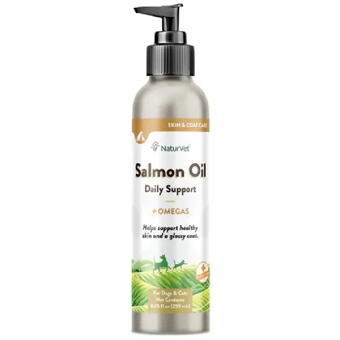 Natur Vet Unscented Salmon Oil 8.75 Oz