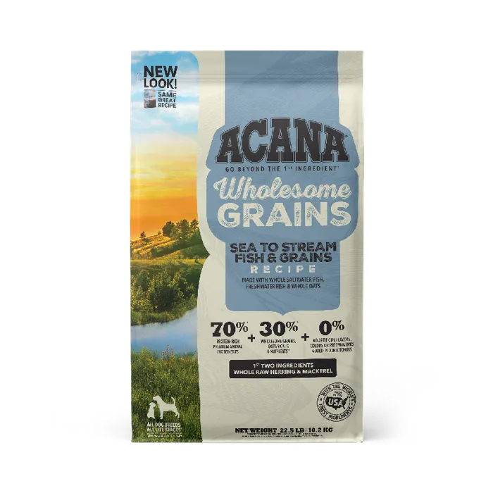 Acana Dog Wholesome Grains Sea to Stream 22.5lbs