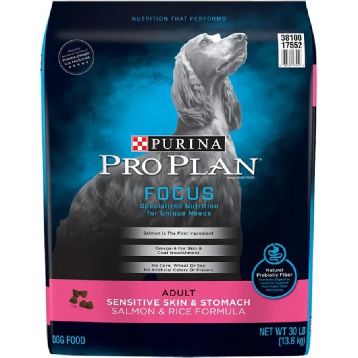 Pro Plan Adult Sensitive Skin Salmon And Rice - 16lb