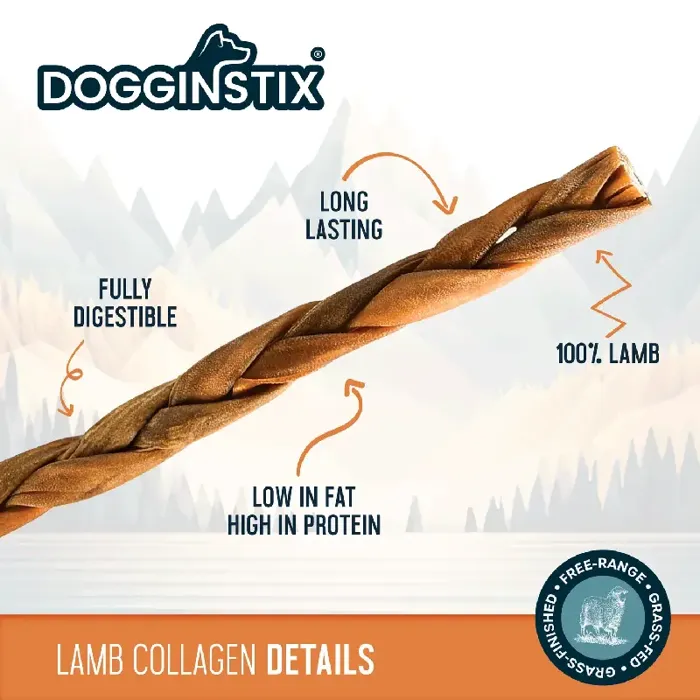 Dns Braid Lamb Colgn 6in 45ct