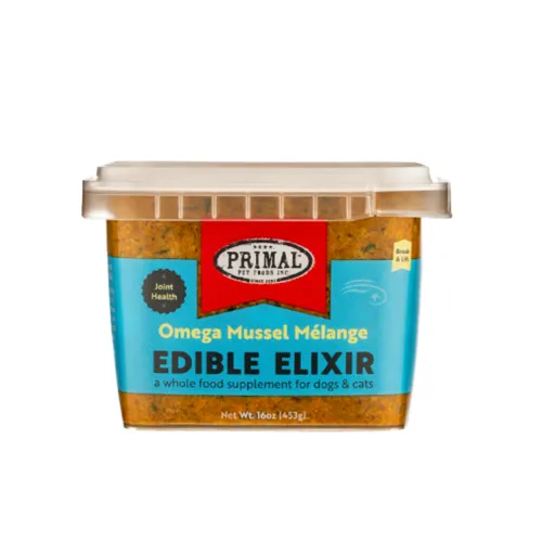 Prim Frzn Edible Elixir Omega Mussel Melange 16 Oz 6/cs