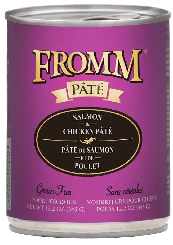 Fromm Dog Salmon & Chicken Pate 12-oz