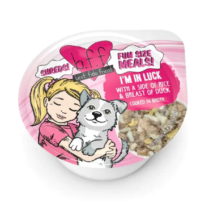 Weruva Dog Bff I'm In Luck Duck Rice Cup 2.75-oz