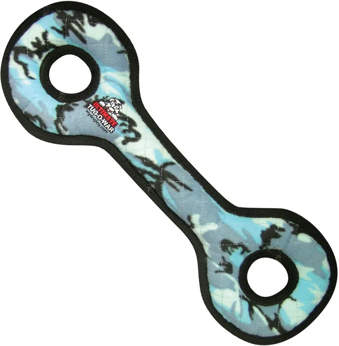 Tuffy Ultimate Tug-O-War Camo Blue
