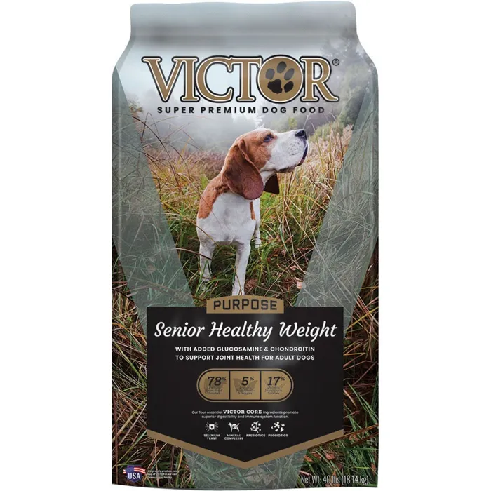 Victor 40# Healthy Weight Senior Dry Dog Food