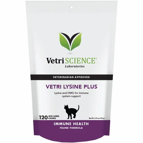 Vetriscience Cat Lysine Plus Immune Health 90 Ct