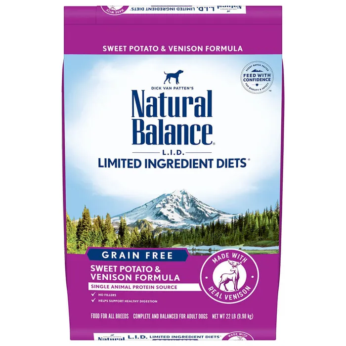Limited Ingredient Grain Free Sweet Potato Venison - 22lb