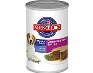 Science Diet Mature Adult Active Longevity Gourmet Beef Entree Dog 13 Oz