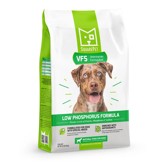 Square Pet Dog Vfs Low Phosphorus Dog 22#
