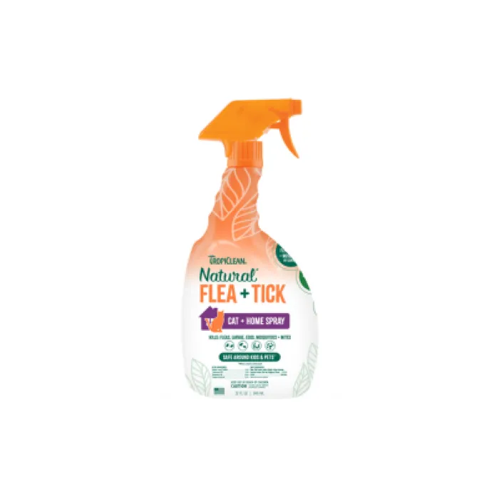 Tropiclean Natural Flea & Tick Cat & Home Spray 32oz