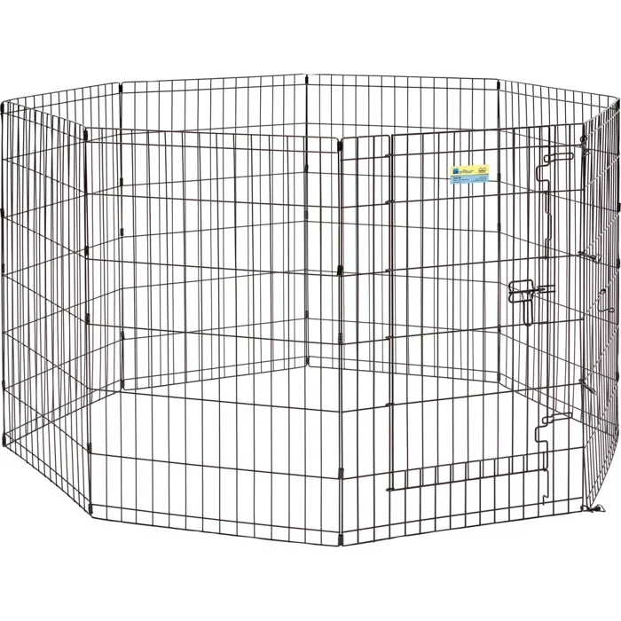 Midwest Contour Exercise Pen With Door 36 In