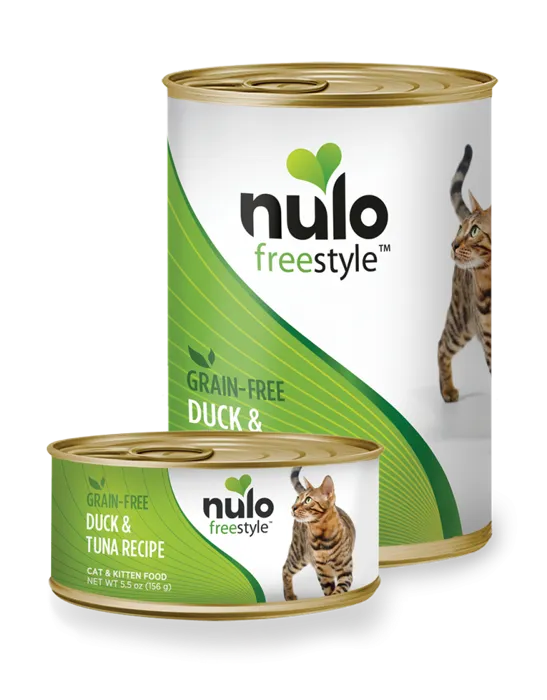 Freestyle Duck & Tuna Recipe Grain-free Canned Cat & Kitten Food 5.5-oz
