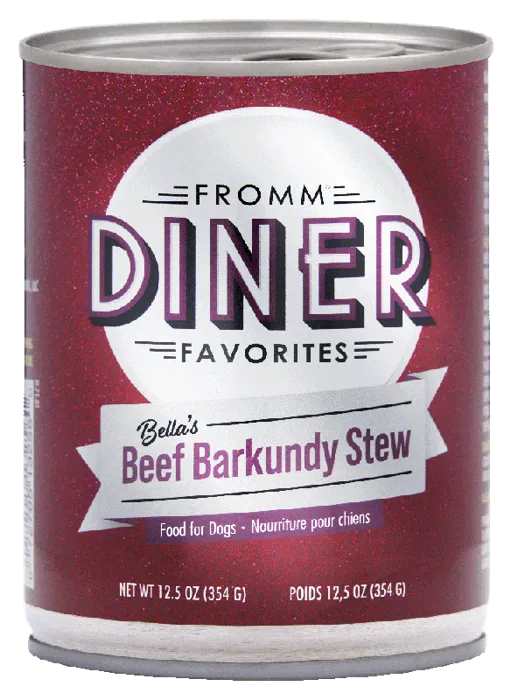 Fromm Dog Diner Classics Bud's Bf & Broccoli 12.5-oz