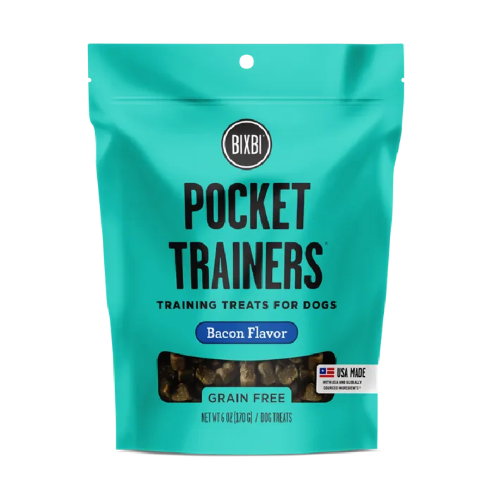 Bixbi Pocket Trainer Treats Bacon 6-oz