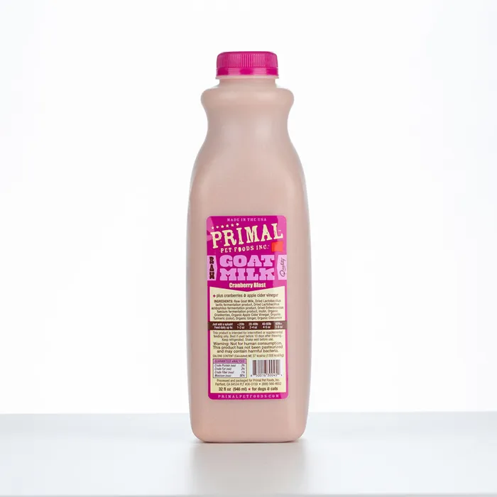 Primal Frozen Goat Milk Cranberry 32-oz