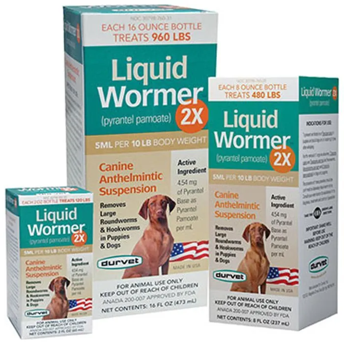 Liqd Dog Worm Dbl Strng 2 Oz