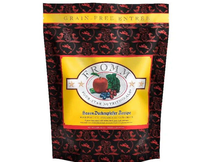 Fromm Four-star Nutritionals Hasen Duckenpfeffer Dry Cat Food 10-lb