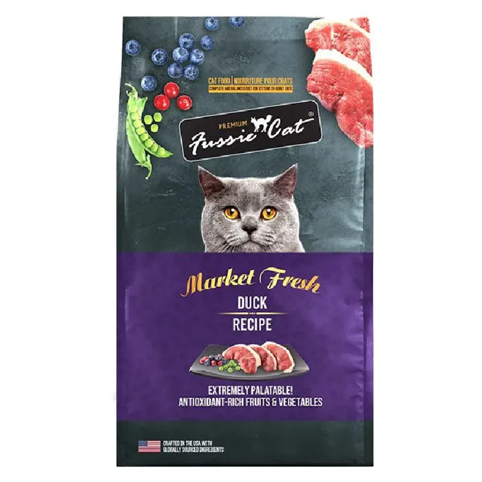 Fussie Cat Market Fresh Quail & Duck 3.5 Lb