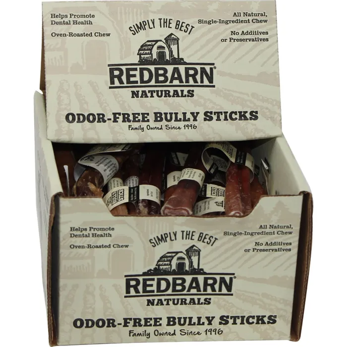 Redbarn Dog Odor Free Bully Stick 7 In