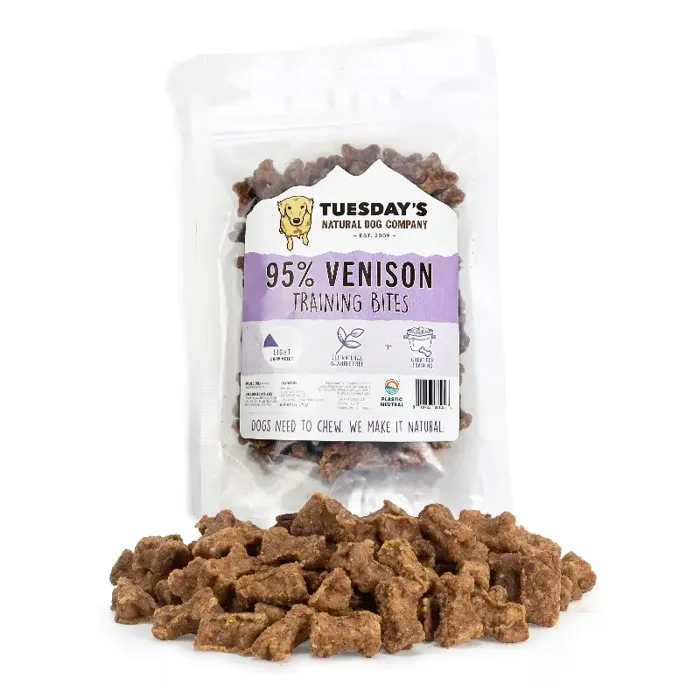 Tuesday's Nat Dog Company 95% Vensn Training Bites 6-oz