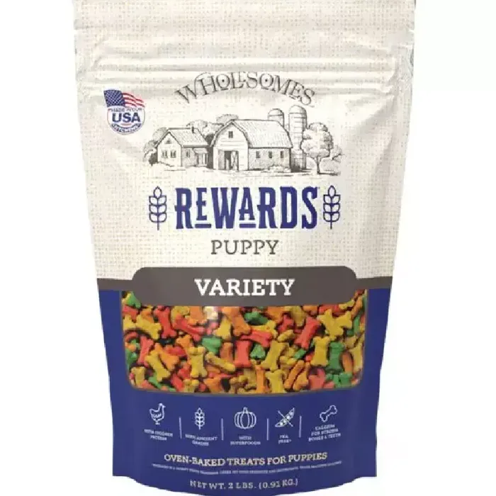 Wholesomes Rewards Puppy Variety Biscuit 2lbs