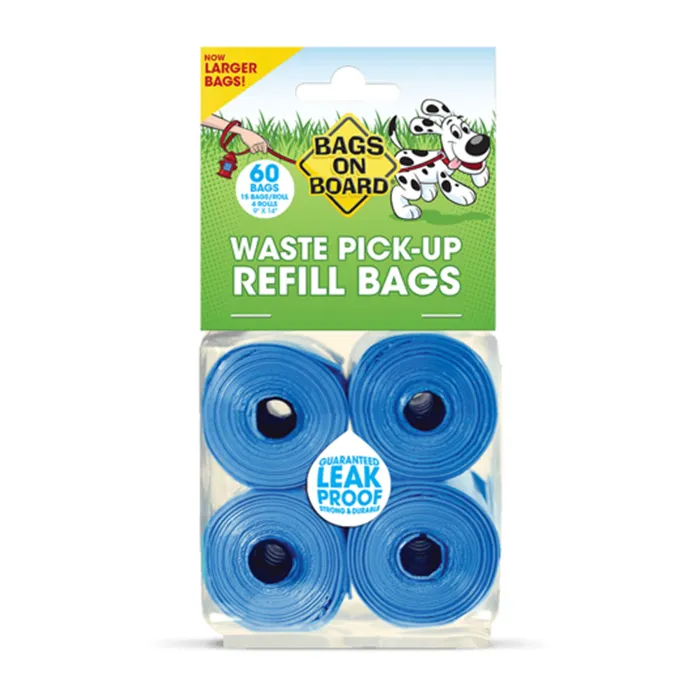 Bags On Board Pet Waste Dispenser Refill Bags 60ct