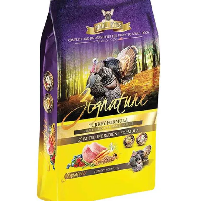 Zignature Lid Turkey Small Bite 13.5 Lbs