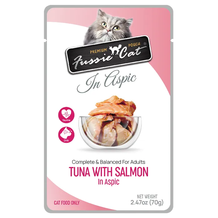 Fussie Cat Premium Pch Tuna With Slmn In Aspic 2.47-oz