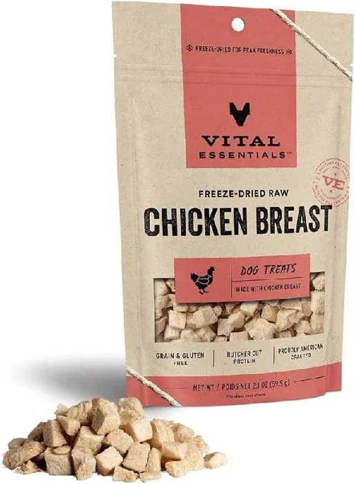 Vital Essentials Dog Chicken Breast 2.1oz