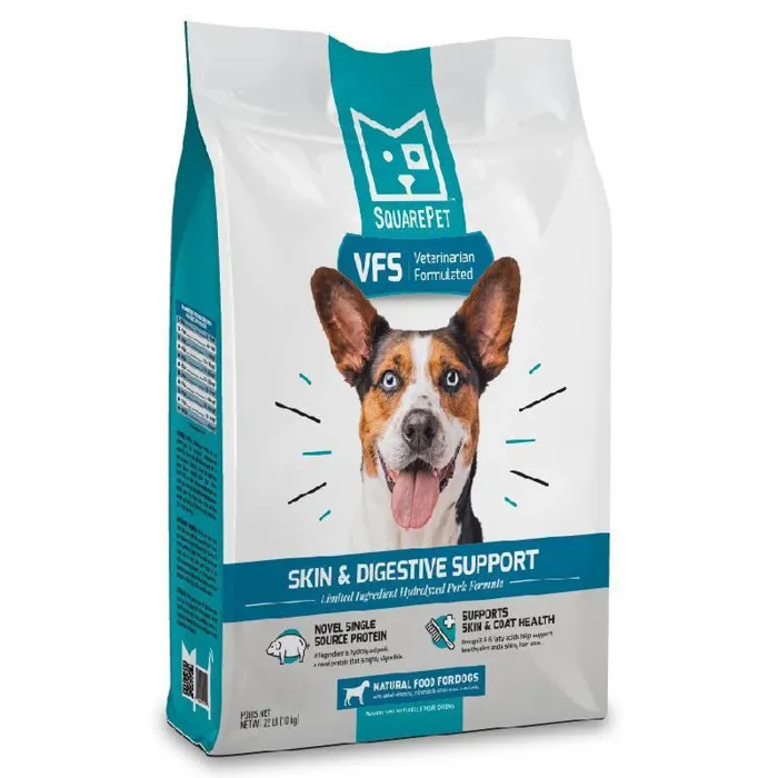 Squarepet Dog Dry Veterinarian Formulated Sensitive Skin & Digestive 22-lb