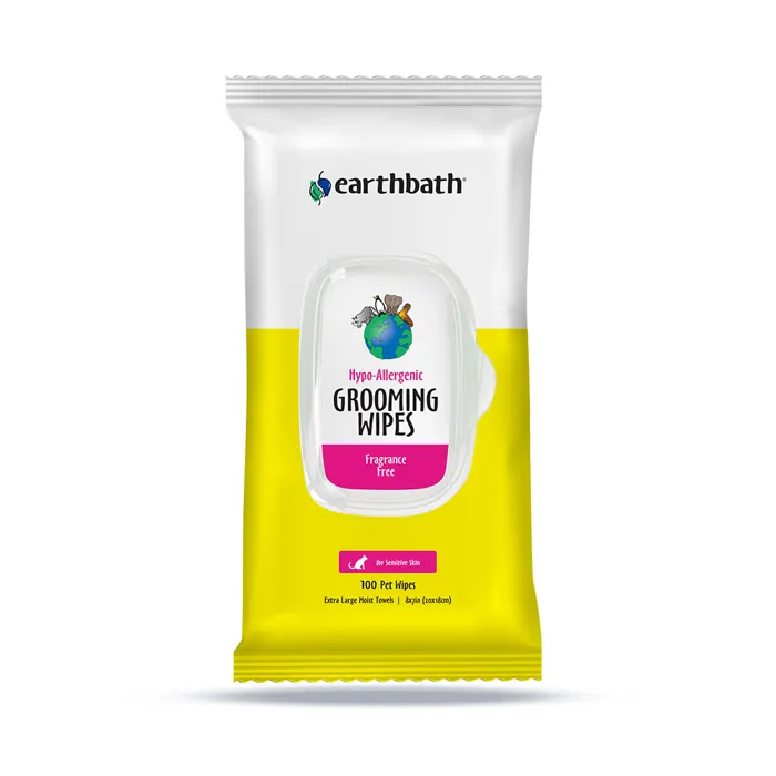 Earthbath Cat Wipes Hypo Allergenic 100ct