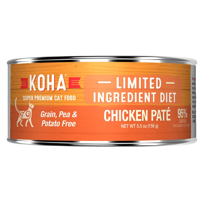 Koha Pet Food Limited Ingredient Diet Chicken Cat Food 5.5-oz