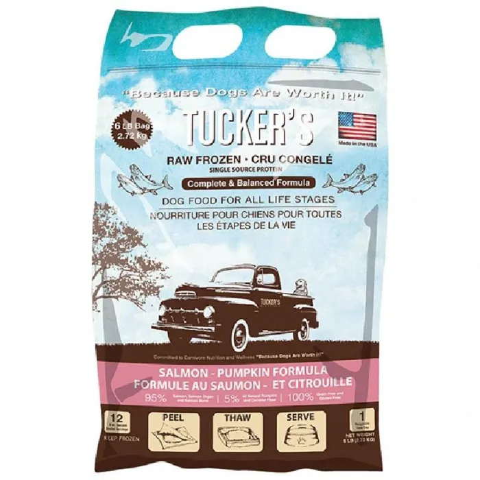Tucker's Complete & Balanced Patties Slmn/ppkn 6-lb