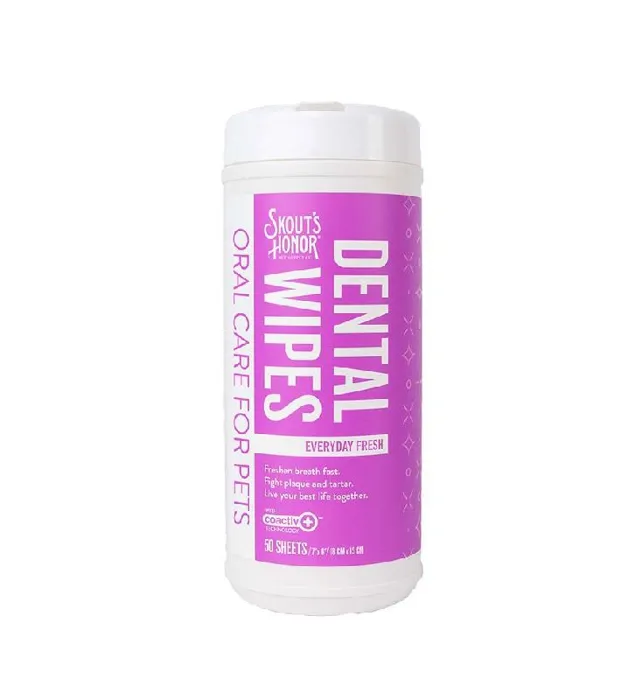 Sh Pet Dental Wipes 50ct