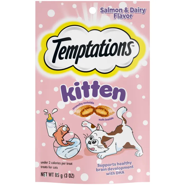 Salmon And Dairy Kitten Treats - 3oz Pouch