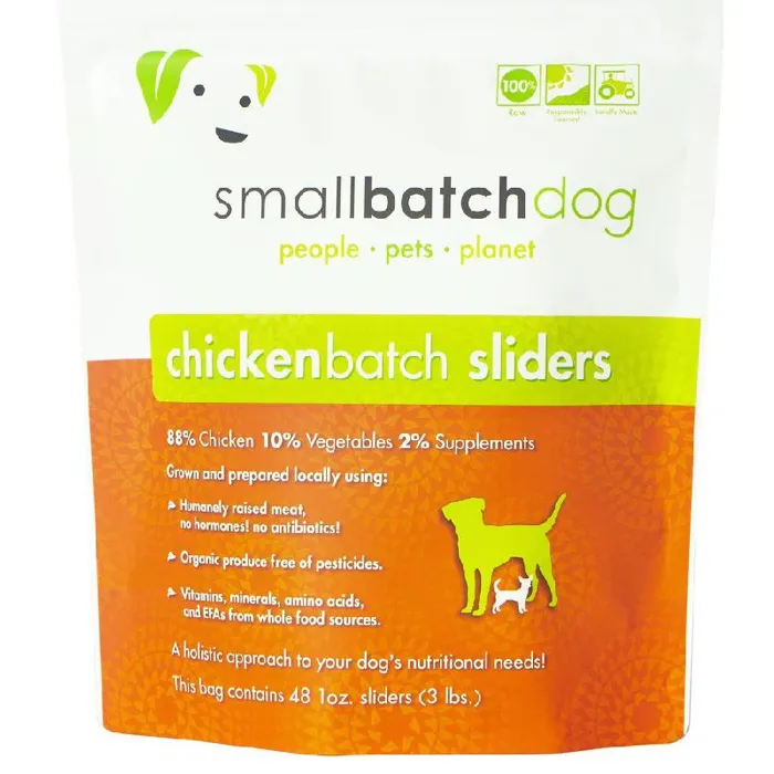 Small Batch Frzn Raw Sliders Chicken 3-lb