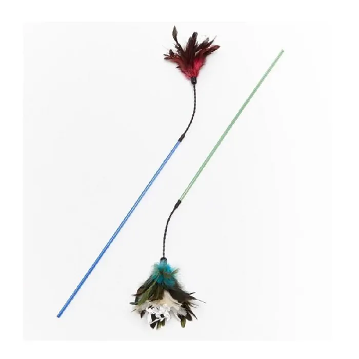 Purrfect Crinkle Bouncer Cat Wand Toy