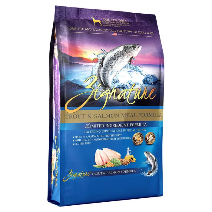 Limited Ingredient Diet Grain Free Trout & Salmon Recipe Dry Dog Food 27-lb
