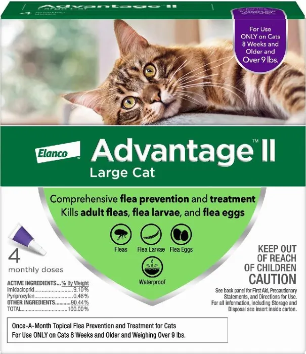 Advantage Ii Large Cat 6 Pk