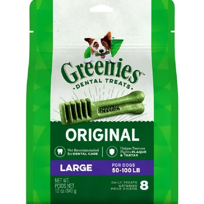 GREENIES DOG LARGE 12-oz ORIGINAL
