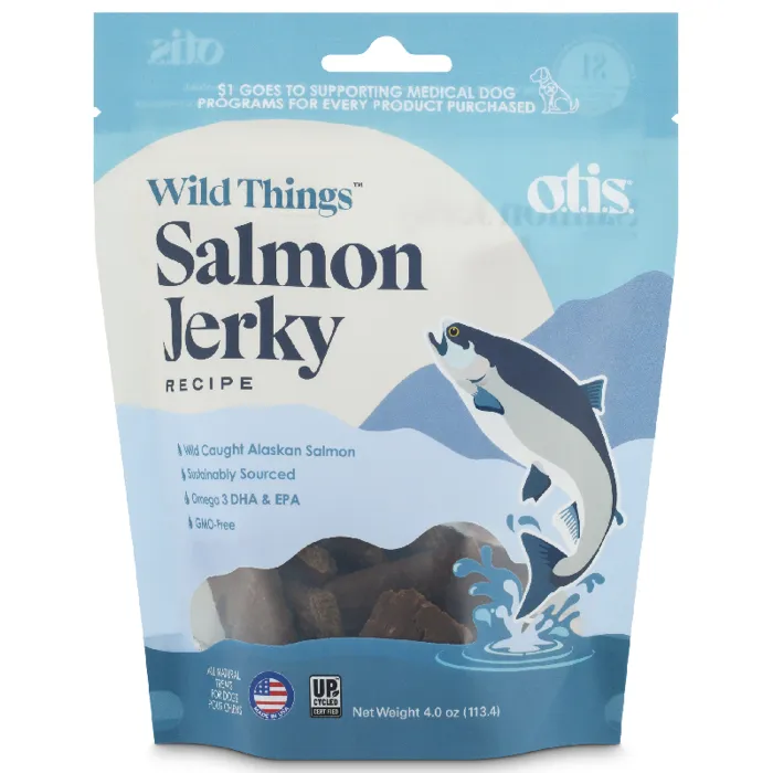 Otis Wild Things Jerky Salmon 4oz