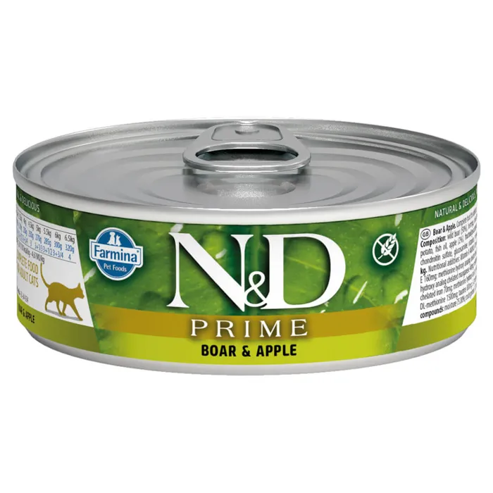 Farmina N&d Prime Boar & Apple Wet Cat Food 2.46-oz