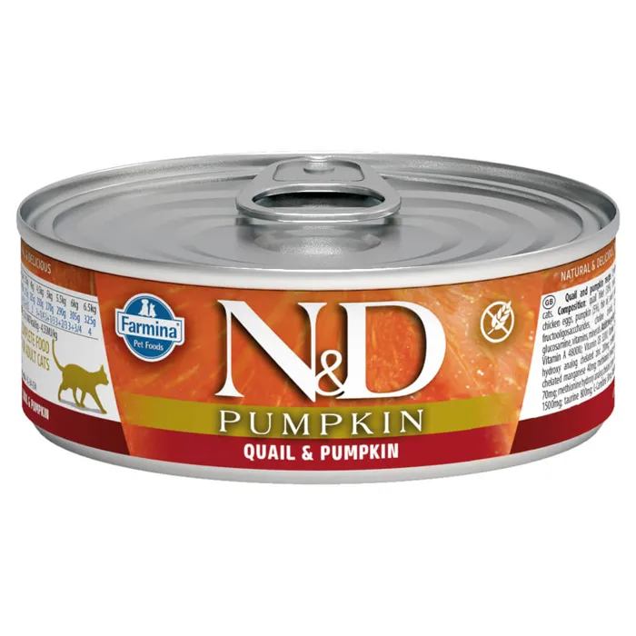 Farmina N&d Pumpkin Quail & Pumpkin Wet Cat Food 2.46-oz